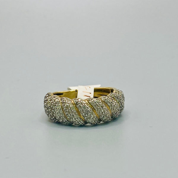 10KT Gold Diamond Men’s Ring of 0.35 CTW