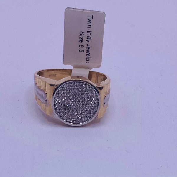 10kt Gold Men Ring of 4.6 gm