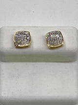 Elegant 10kt Gold & 0.24 CTW Diamond Earrings