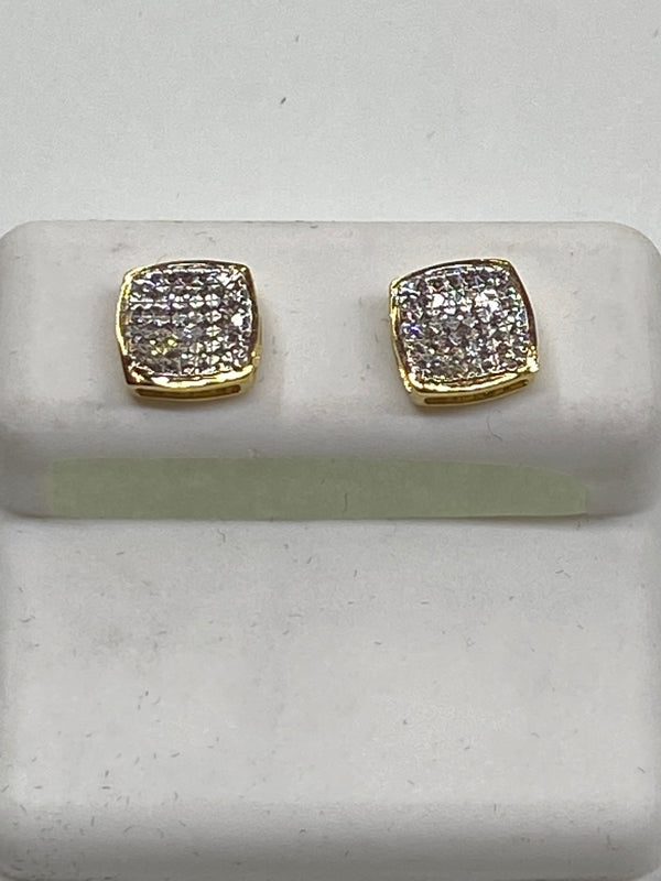 Elegant 10kt Gold & 0.24 CTW Diamond Earrings