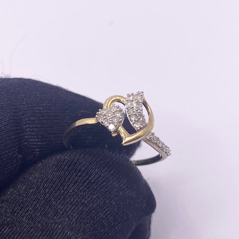 10kt Gold Diamond Women’s Ring of 0.25 ctw