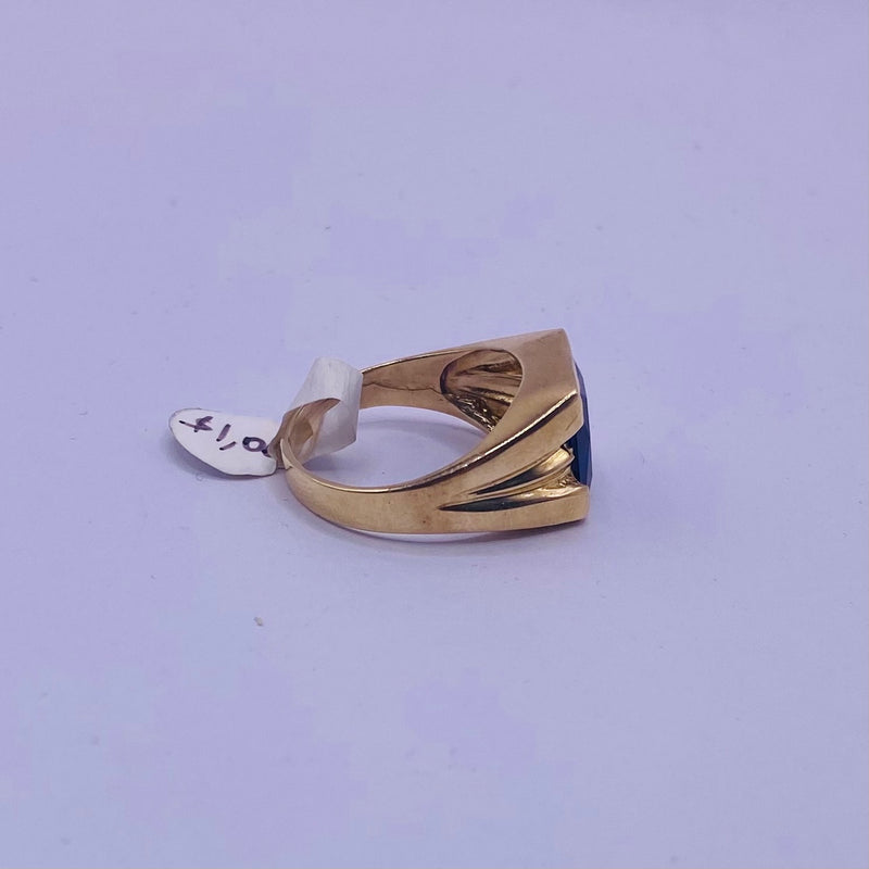 10kt Gold Mens Ring of 1.9 gms