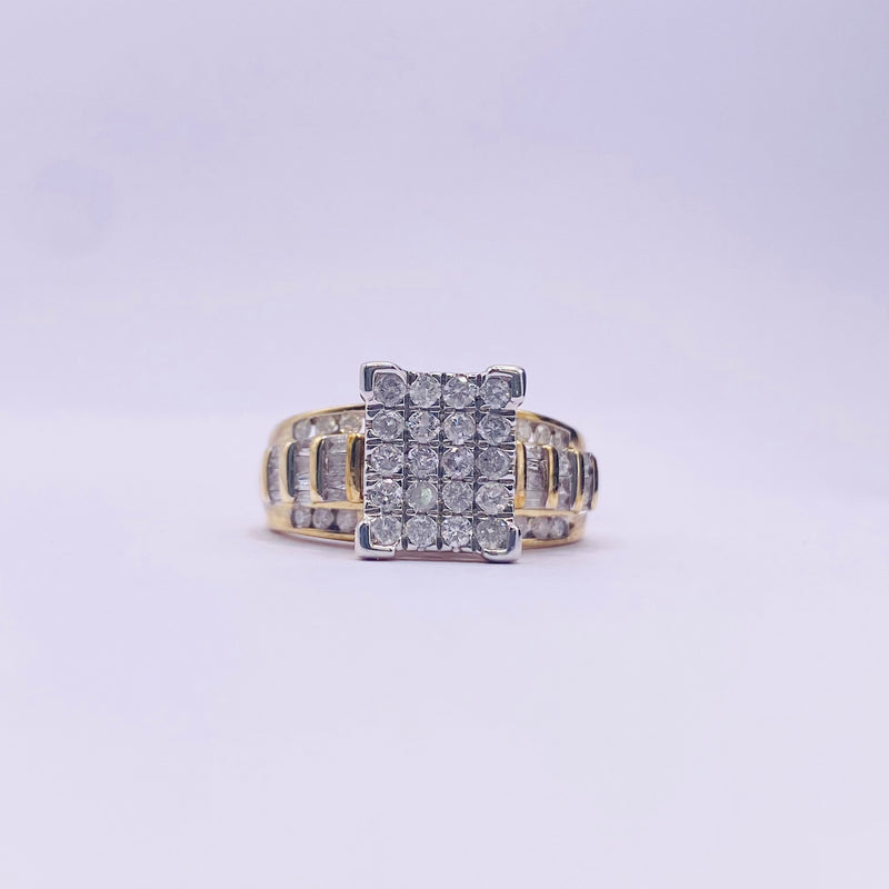 10kt Gold Diamond Women’s Ring of 0.98 ctw