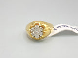 Genuine 18kt Gold Diamond Men’s Ring of 1 CTW