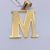 10kt Gold 1.5inch Initials