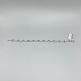 925 Sterling Silver with Diamond 0.10CTW 7 inches