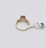 Real 10KT Gold & 0.15CTW Diamond Ladies Ring