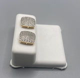 Genuine 10KT Gold Diamond Earrings 0.36 CTW