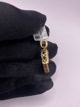 Real 10KT Gold with 0.72 CTW Diamond “Religious Hand” Charm