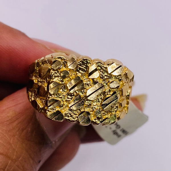 10kt Gold Mens Ring of 3.4 gms