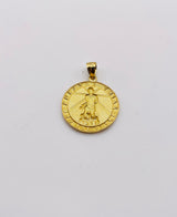 Real 10KT Gold ‘SAINT LAZARUS’ Charm