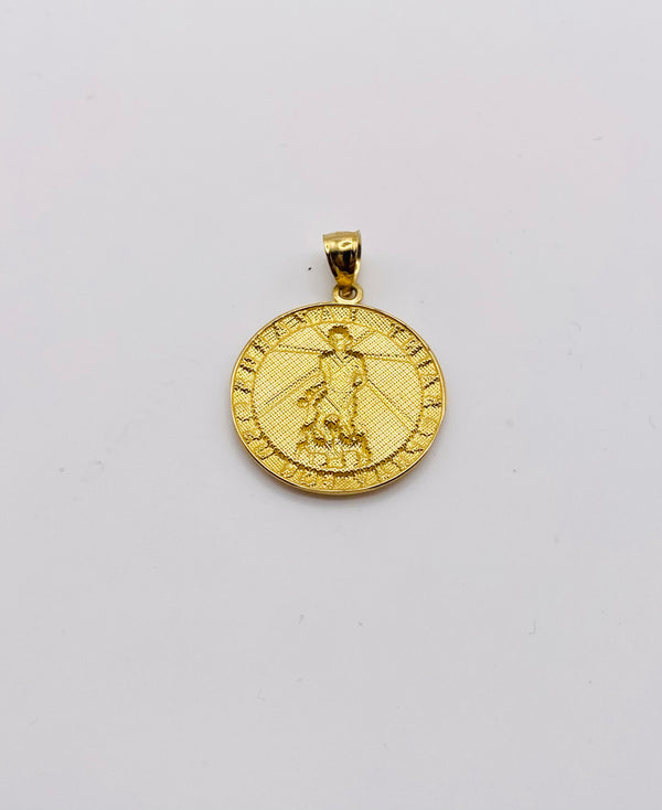 Real 10KT Gold ‘SAINT LAZARUS’ Charm