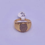 10kt Gold Mens Ring of 4.6 gms