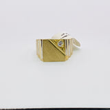 Real 10kt Stylish Men’s Gold Ring