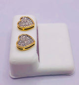 Genuine 10KT Gold & 0.50 CTW Diamond earrings