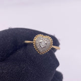 10kt Gold Diamond Women’s Ring of 0.05 ctw