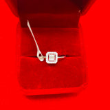 Genuine 10KT White Gold Ring