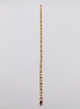 Real 10KT Gold Ladies Bracelet 7.5 inches