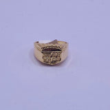 10kt Gold Mens Ring of 4.5 gms