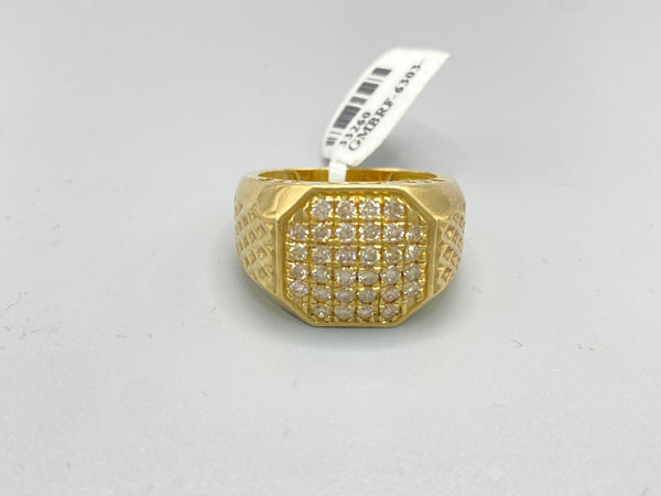 Genuine 10kt Gold Diamond Men’s Ring of 1 CTW