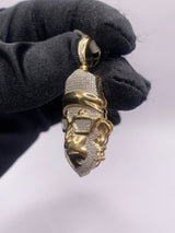 Real 10KT Gold with 0.89 CTW Diamond “Monkey” Charm