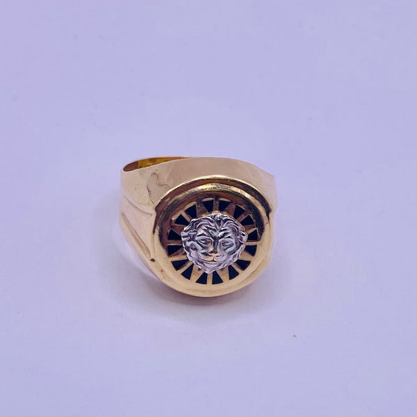 10kt Gold Mens Ring of 7 gms