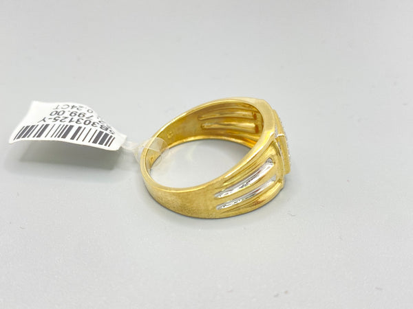 Genuine 10kt Gold Diamond Men’s Ring of 0.24 CTW