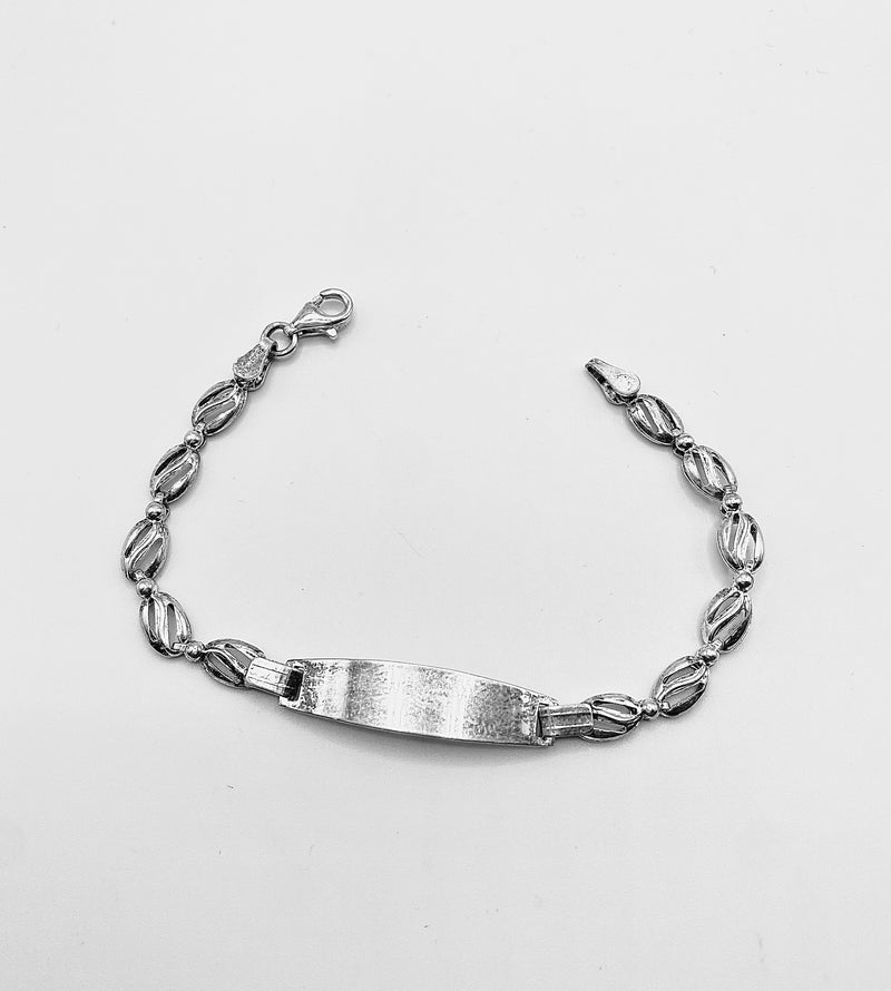 Real 925 Sterling Silver Baby Bracelet