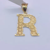 10kt Gold 1.5inch Initials