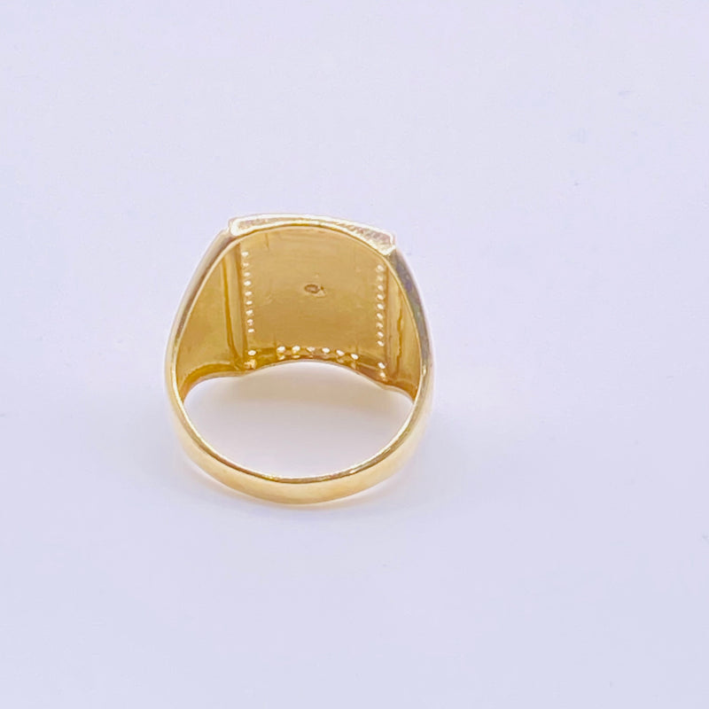 Real 10kt Jesus Beautiful Men’s Gold Ring