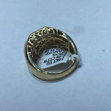 Real 10KT Gold & 1.0CTW Diamond Men Ring