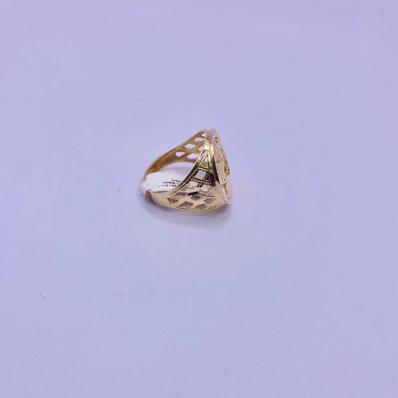 10kt Gold Mens Ring of 6.1 gms