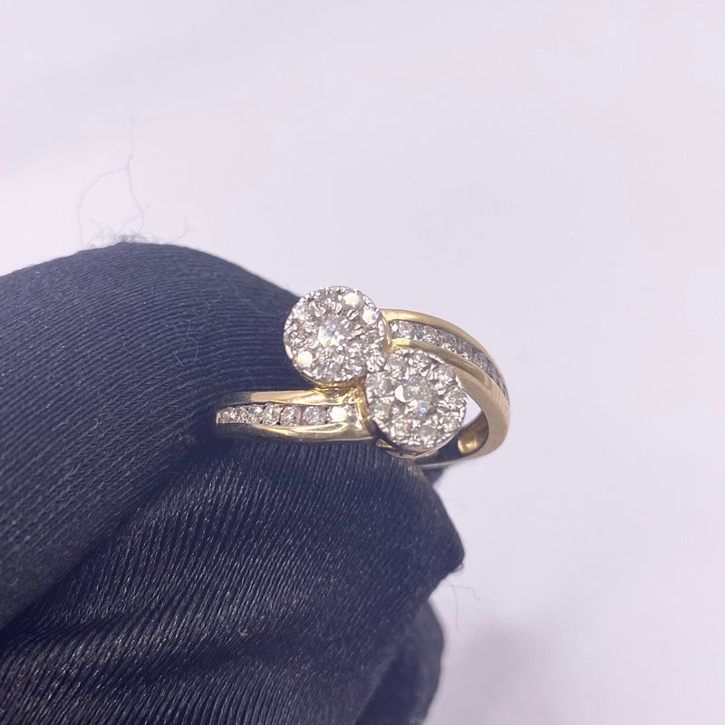 10kt Gold Diamond Women’s Ring of 0.75 ctw