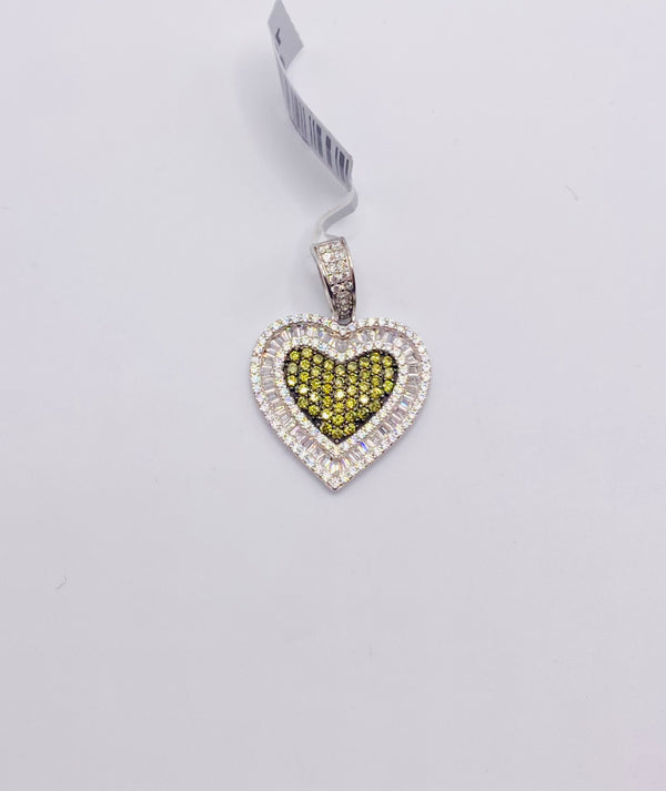 Real 925 Sterling Silver Love/Heart Charm