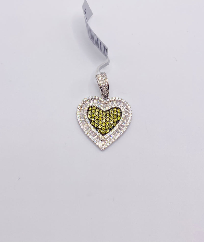 Real 925 Sterling Silver Love/Heart Charm