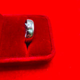 Genuine 10KT White Gold Ring