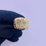 10kt Gold Mens Ring of 4.9 gms