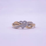 10kt Gold Diamond Women’s Ring of 0.07 ctw