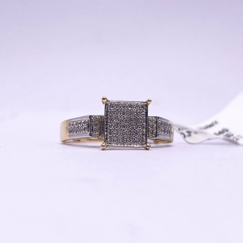 10kt Gold Diamond Women’s Ring of 0.21 ctw