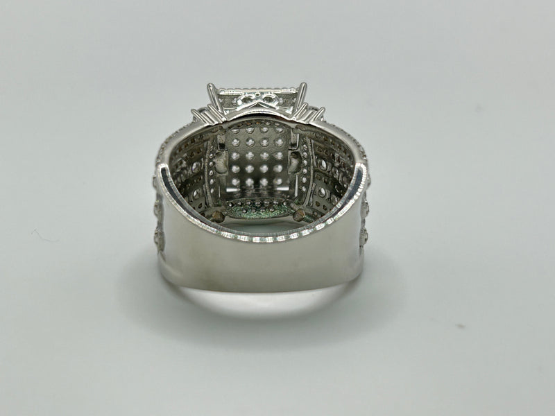 925 Sterling Silver Alpha Men’s Ring