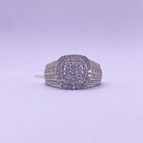 10kt Gold Diamond Women’s Ring of 0.97 ctw