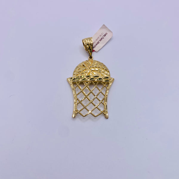 Real 10KT Gold BasketBall Charm