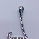 925 Sterling Silver Letter “L” Charm