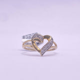 10kt Gold Diamond Women’s Ring of 0.05 ctw