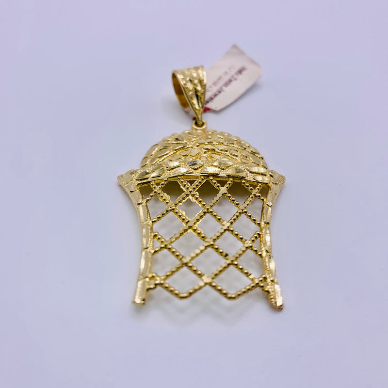 Real 10KT Gold BasketBall Charm