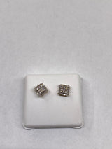 Genuine 10kt Gold & 0.3 CTW Diamond Earrings