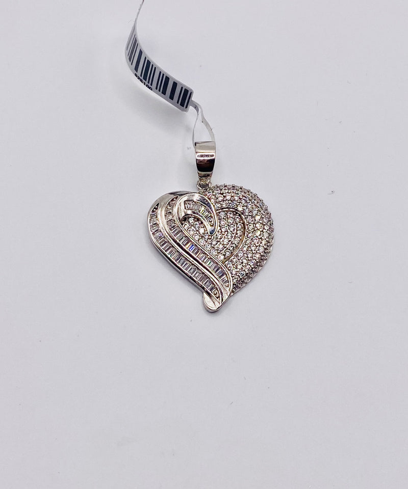 Real 925 Sterling Silver Love/Heart Charm