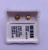 Genuine 10KT Gold 0.5 CTW Diamond Earrings