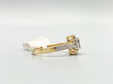 Genuine 18kt Gold Diamond Women’s Ring of 0.56 ctw