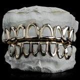 10KT Gold Open Face Grillz - Custom Made